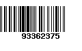 Código de Barras 93362375