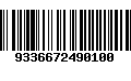 Código de Barras 9336672490100