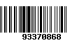 Código de Barras 93370868