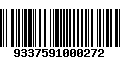 Código de Barras 9337591000272