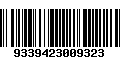 Código de Barras 9339423009323