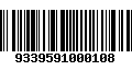 Código de Barras 9339591000108