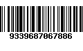 Código de Barras 9339687067886