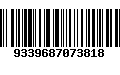 Código de Barras 9339687073818