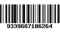 Código de Barras 9339687106264