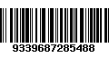 Código de Barras 9339687285488