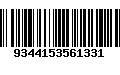 Código de Barras 9344153561331