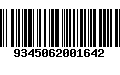 Código de Barras 9345062001642