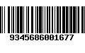 Código de Barras 9345686001677