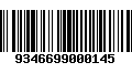 Código de Barras 9346699000145