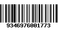 Código de Barras 9346976001773