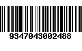 Código de Barras 9347043002488