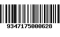 Código de Barras 9347175000628