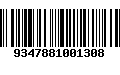 Código de Barras 9347881001308