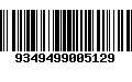 Código de Barras 9349499005129