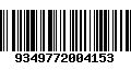 Código de Barras 9349772004153