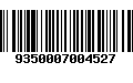 Código de Barras 9350007004527