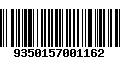 Código de Barras 9350157001162