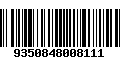 Código de Barras 9350848008111