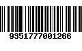 Código de Barras 9351777001266