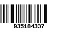 Código de Barras 935184337