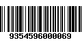 Código de Barras 9354596000069