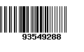 Código de Barras 93549288