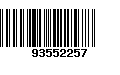 Código de Barras 93552257