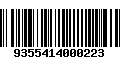 Código de Barras 9355414000223