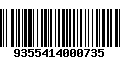 Código de Barras 9355414000735