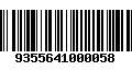 Código de Barras 9355641000058