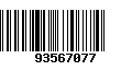 Código de Barras 93567077