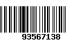 Código de Barras 93567138