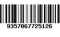 Código de Barras 9357067725126