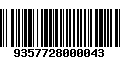 Código de Barras 9357728000043