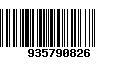 Código de Barras 935790826