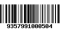 Código de Barras 9357991000504