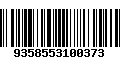 Código de Barras 9358553100373