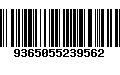 Código de Barras 9365055239562