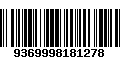 Código de Barras 9369998181278