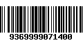 Código de Barras 9369999071400