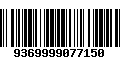 Código de Barras 9369999077150