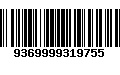 Código de Barras 9369999319755