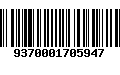 Código de Barras 9370001705947