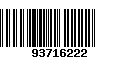 Código de Barras 93716222