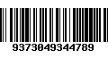 Código de Barras 9373049344789