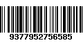 Código de Barras 9377952756585