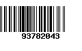 Código de Barras 93782043