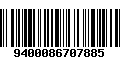 Código de Barras 9400086707885