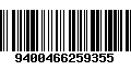 Código de Barras 9400466259355